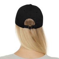 Safari Cigar - Dad Hat with Leather Patch (Rectangle)