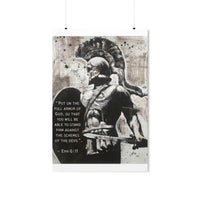 Ephesians 6:11 - Full Armor 3 - Premium Matte Vertical Posters