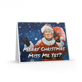 Santa Trump: Miss Me Yet? - Greeting cards (8, 16, and 24 pcs)