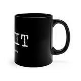 TEXIT - Black mug 11oz