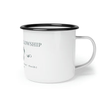 Liberty Fellowship - "the righteous are as bold as a lion" - Enamel Camp Cup