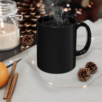 You Bother Me - Black mug 11oz