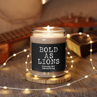 Liberty Fellowship - Bold As a Lions - Scented Candles, 9oz