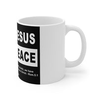 Mug 11oz - Know Jesus Know Peace