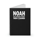 Noah - Spiral Notebook - Ruled Line (solid White text)