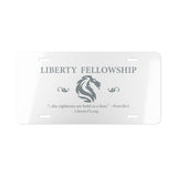 Liberty Fellowship - "the righteous are as bold as a lion" - Vanity Plate