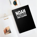 Noah - Spiral Notebook - Ruled Line (solid White text)