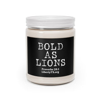 Liberty Fellowship - Bold As a Lions - Scented Candles, 9oz