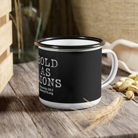 Liberty Fellowship - Bold As a Lions - Enamel Camp Cup