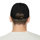 Safari Cigar - Dad Hat with Leather Patch (Rectangle)