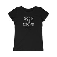 Bold As Lions - Girls Princess Tee