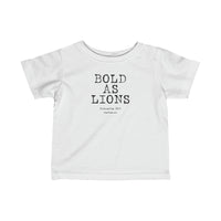 Bold As Lions - Infant Fine Jersey Tee