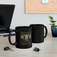 Safari Cigar - 11oz Black Mug