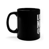 Lions Not Quail - 11oz Black Mug