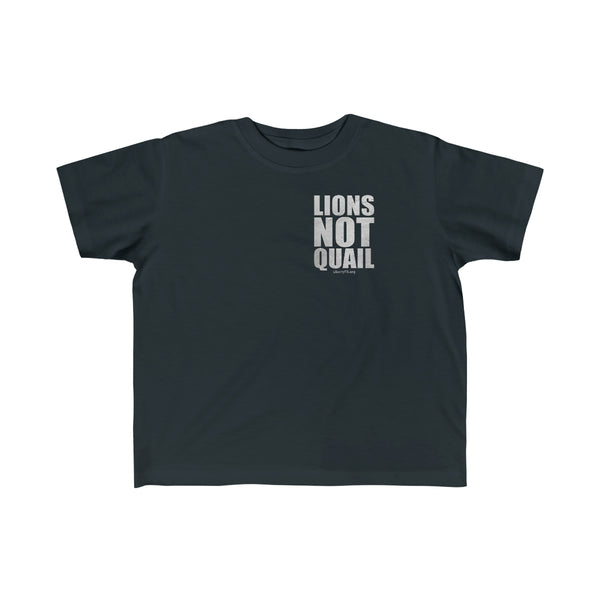 Lions Not Quail - Kid's Fine Jersey Tee