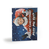 Santa Trump: Miss Me Yet? - Greeting cards (8, 16, and 24 pcs)