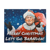 Santa Trump: Let's Go Brandon - Puzzle (120, 252, 500-Piece)