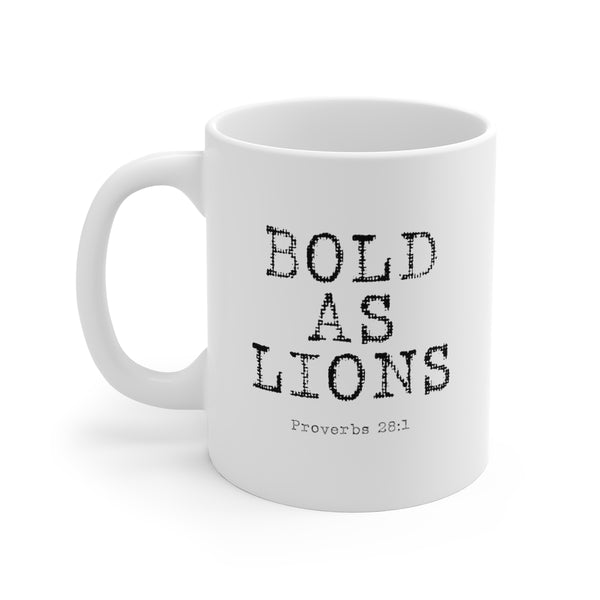 Bold As Lions - Mug 11oz