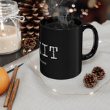 TEXIT - Black mug 11oz