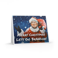 Santa Trump: Let's Go Brandon - Greeting cards (8, 16, and 24 pcs)